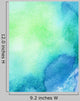 Abstract Painted Watercolor