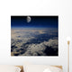 Earth Space and Moon