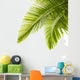 Palm Leaves White Wall Decal