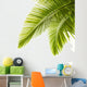 Palm Leaves White Wall Decal