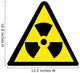 Nuclear sign Wall Decal