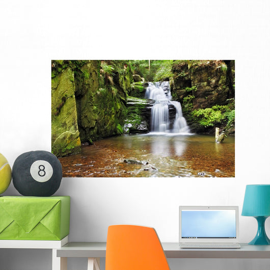 Waterfall Resov Moravia Czech