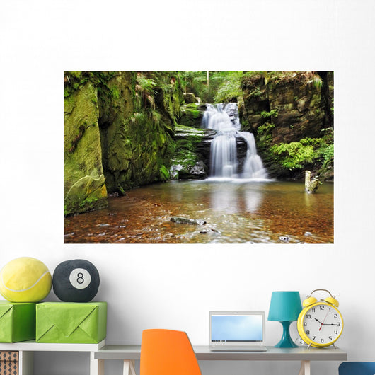 Waterfall Resov Moravia Czech