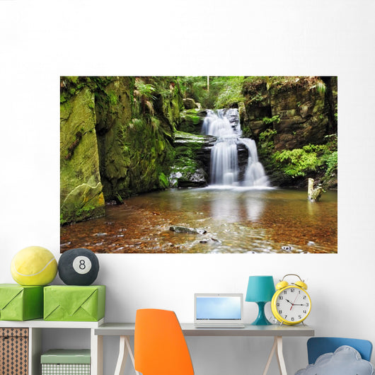 Waterfall Resov Moravia Czech