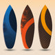 Vector Surfboards Design Wall Mural