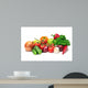 Fruits and Vegetables White Wall Decal