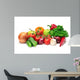 Fruits and Vegetables White Wall Decal