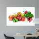 Fruits and Vegetables White Wall Decal