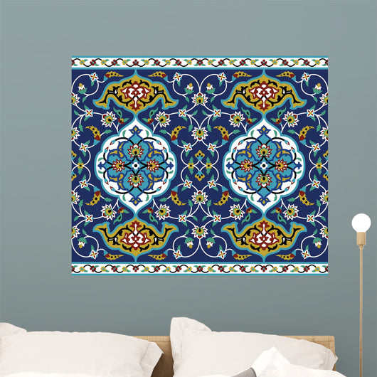 Dargaz Seamless Flower Border Wall Decal