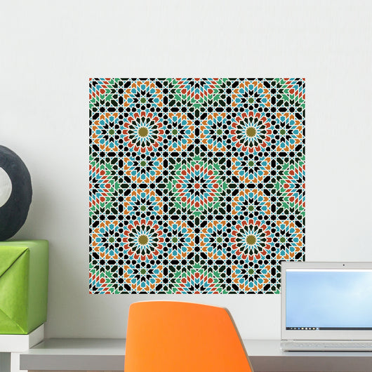 Fez Stroke Seamless Pattern