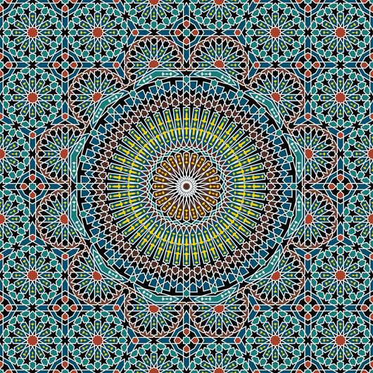 Razil Moorish Seamless Pattern