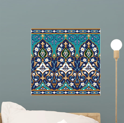 Sarvar Flower Border Wall Mural
