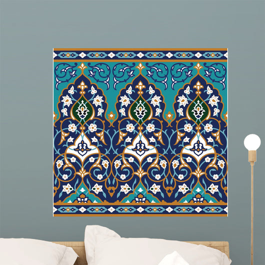 Sarvar Flower Border Wall Mural