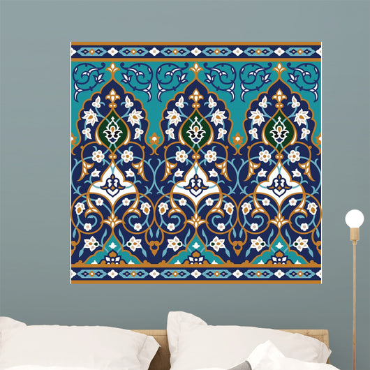 Sarvar Flower Border Wall Mural