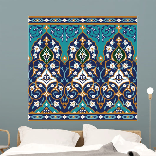 Sarvar Flower Border Wall Mural
