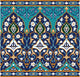 Sarvar Flower Border Wall Mural