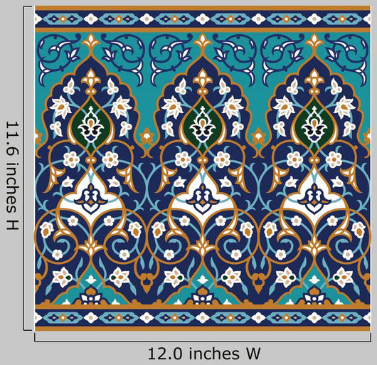 Sarvar Flower Border Wall Mural