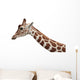 Giraffe Profile Portrait and Wall Decal