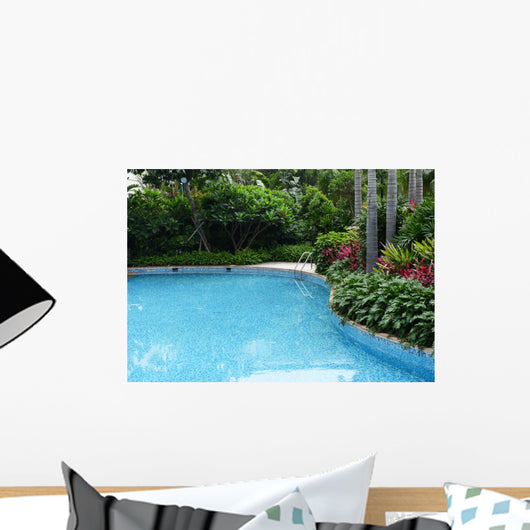 Luxury Swimming Pool Wall Mural