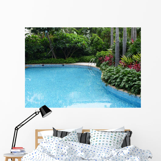 Luxury Swimming Pool Wall Mural