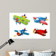 Various Air Planes Wall Mural
