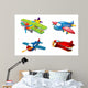 Various Air Planes Wall Mural