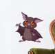 Halloween Bat Presenting Wall Decal