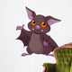 Halloween  bat presenting Wall Decal