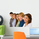Group Teenagers Wall Mural