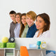 Group Teenagers Wall Mural