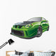 Green Custom Car Wall Decal