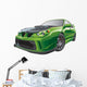 Green Custom Car Wall Decal