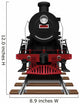 steam locomotive Wall Decal