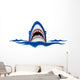 angry shark Wall Decal