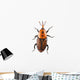 Red Palm Weevil White Wall Decal