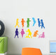 Children Playing Wall Decal
