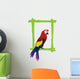 Tropical Bird Frame Wall Decal