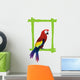 Tropical Bird Frame Wall Decal