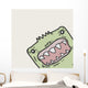 Funny Cartoon Monster Wall Mural
