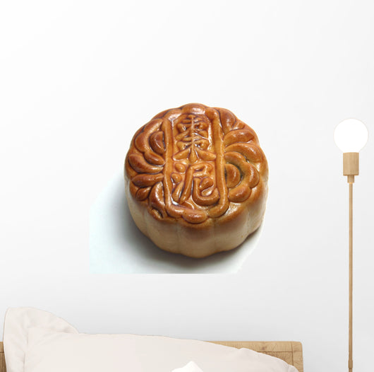 Chinese Moon cake for harvest moon festival Wall Mural