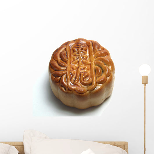 Chinese Moon cake for harvest moon festival Wall Mural