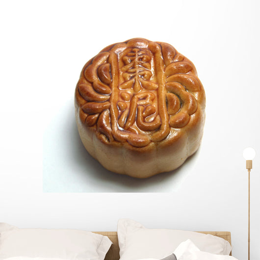 Chinese Moon cake for harvest moon festival Wall Mural