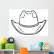 cowboy hat Wall Decal