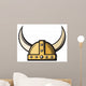 Viking Helmet Wall Decal