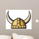 Viking Helmet Wall Decal