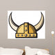 Viking Helmet Wall Decal