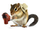 Funny Chipmunk Cowboy with
