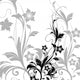 Floral Design Wall Mural