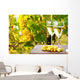Vines and white wine Wall Mural