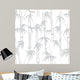 Bamboo Pattern Wall Decal